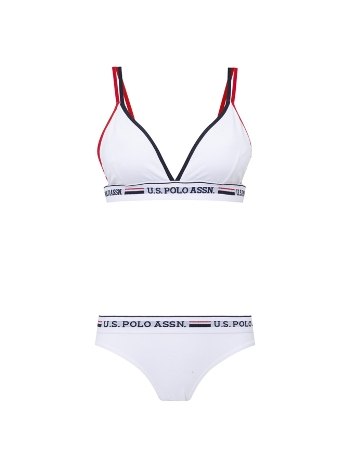 Pamuklu Esnek Baleniz Büstiyer Takım Us. POLO Assn. 66254