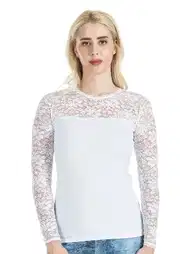 Uzun Kollu Dantel Detaylı Body Derya 243