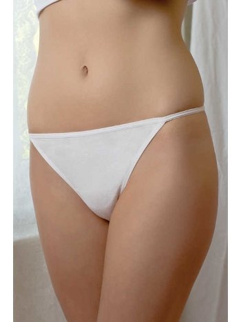 Düşük Bel İnce Dantel Tanga 3'lü Paket Yeni İnci 0028