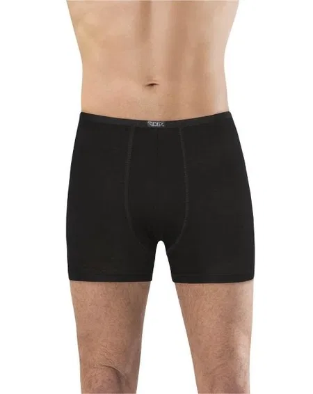 Pamuklu Esnek Bel Boxer Anıt 1273 - Siyah