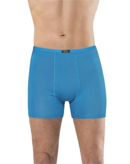 Pamuklu Esnek Bel Boxer Anıt 1273 - İndigo