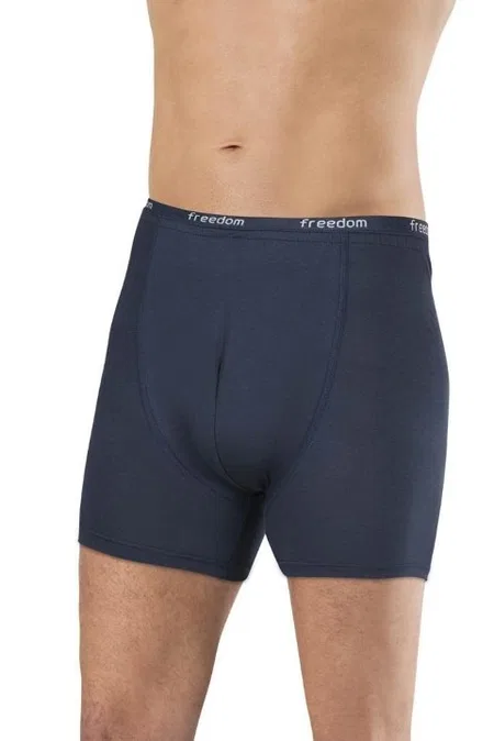 Esnek Bel Lastiği ve Yumuşak Bambu Boxer Anıt 1275 - İndigo