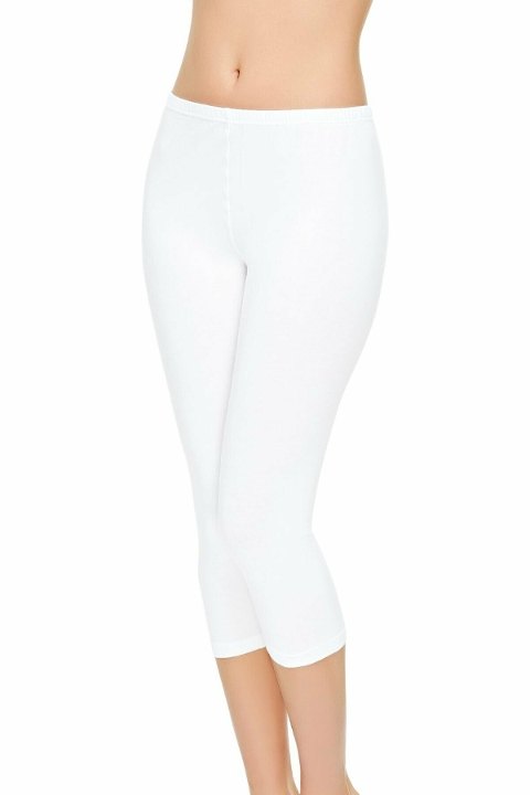 Yüksek Bel Esnek Kapri Tayt Anıt 3192