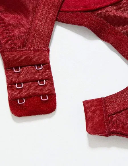 Anıl Göğüsleri Küçük Gösteren Toparlayıcı Sütyen 3592 - Vişne