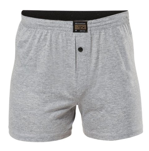 Pamuklu Esnek Bel Lastiği Erkek Boxer Anıt 1146 - Gri