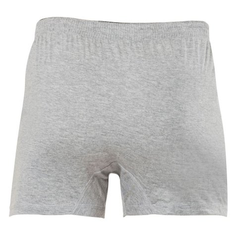 Pamuklu Esnek Bel Lastiği Erkek Boxer Anıt 1146 - Gri