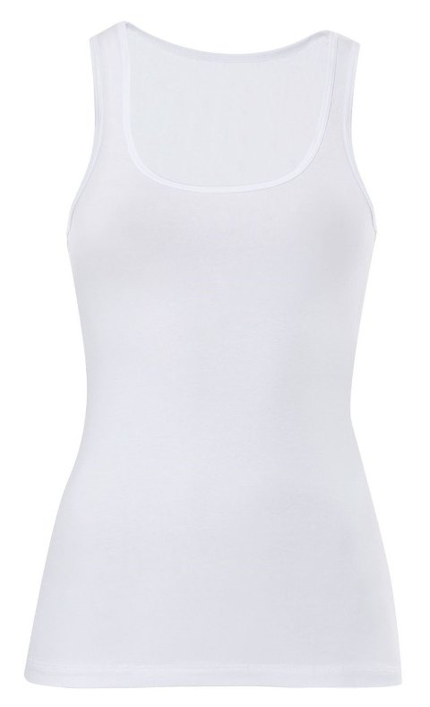 Pamuklu Nefes Alabilir Havuz Yaka Atlet Anıt 2937 - Beyaz