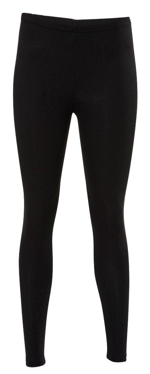 Yüksek Bel Esnek Termal Tayt Anıt 3316 - Siyah