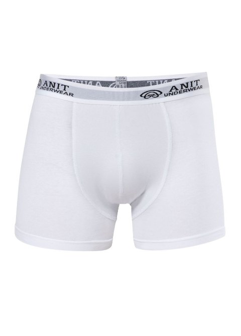 Pamuklu Esnek Bel Licralı Erkek Boxer Anıt 1115 - Beyaz
