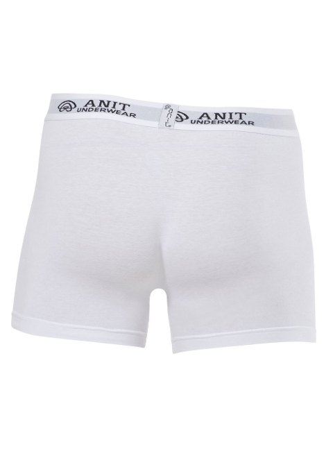 Pamuklu Esnek Bel Licralı Erkek Boxer Anıt 1115 - Beyaz