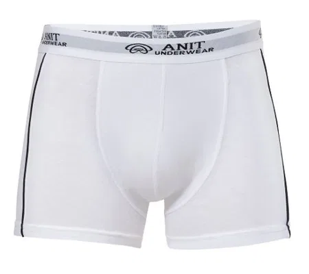 Pamuklu Elastan Esnek Bel Boxer Anıt 1120 - Beyaz