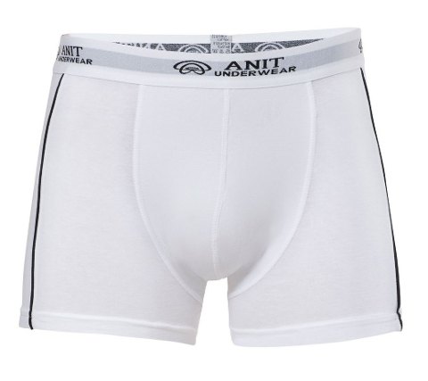 Pamuklu Elastan Esnek Bel Boxer Anıt 1120 - Beyaz