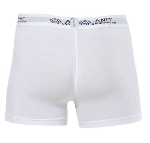 Pamuklu Elastan Esnek Bel Boxer Anıt 1120 - Beyaz