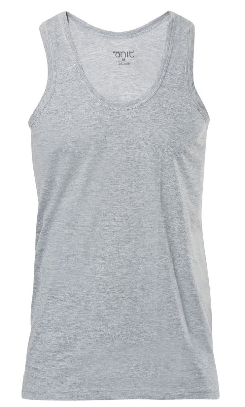 Pamuklu Ribana Askılı Erkek Atlet Anıt 1151 - Gri