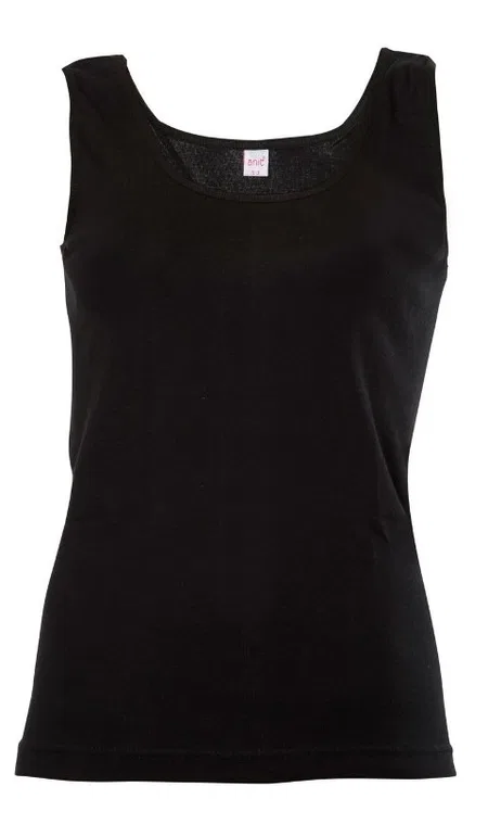 Pamuklu Nefes Alabilen Ribana Atlet Anıt 2102 - Siyah