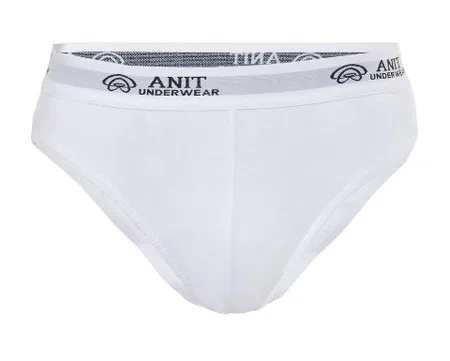 Pamuklu Elastik Ribana Erkek Slip Anıt 1116 - Beyaz