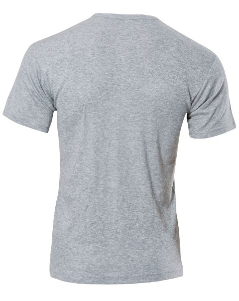 Pamuklu Ribana O Yaka Erkek Atlet Anıt 1107 - Gri