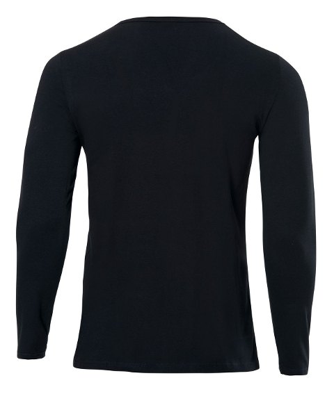 V Yaka Uzun Kol Erkek Atlet Pamuklu Esnek Anıt 1166 - 2