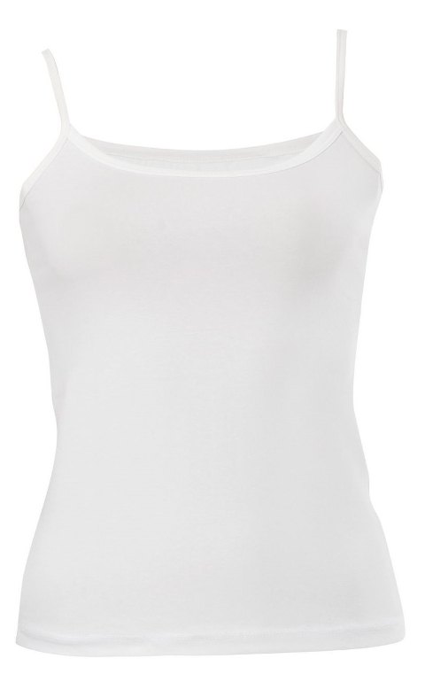 Pamuklu Nefes Alan İp Askılı Atlet Anıt 2119 - Beyaz