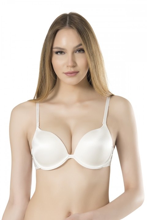 Duble Dolgulu Destekli Sütyen Fabony 3030 - Ekru