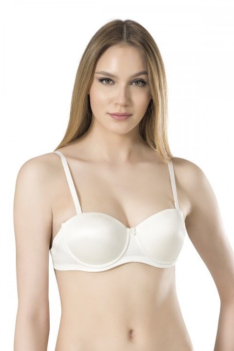 Dantel İşlemeli Şeffaf Sütyen Fabony 3021