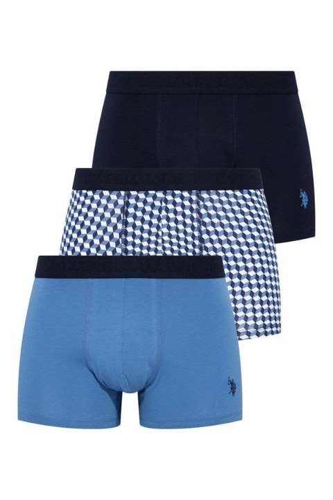 Pamuklu ve Elastan Karışımlı 3'lü Boxer U.S. Polo Assn. 80256