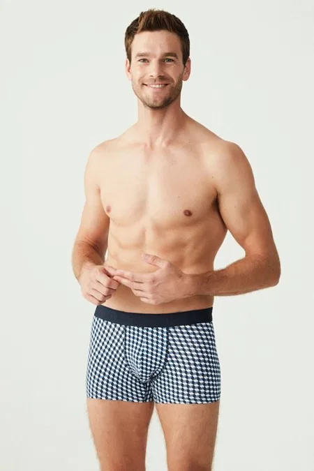 Pamuklu ve Elastan Karışımlı 3'lü Boxer U.S. Polo Assn. 80256 - Görsel