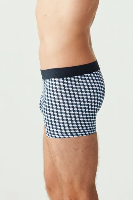 Pamuklu ve Elastan Karışımlı 3'lü Boxer U.S. Polo Assn. 80256 - Görsel