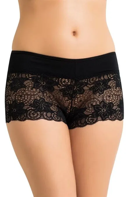 Erdem Yüksek Bel Dantelli Boxer Külot Erdem 7322