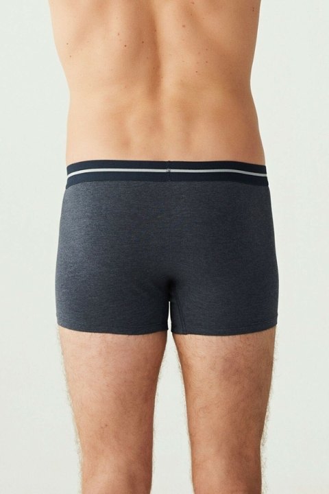 Bel Lastiği Baskılı 3lü Boxer Pamuklu Esnek U.S. Polo Assn. 80306 - Görsel