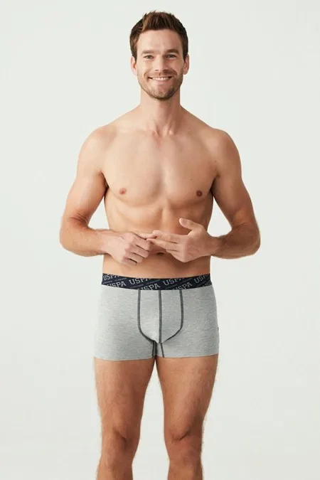 Bel Lastiği Baskılı Biye Detaylı Boxer U.S. Polo Assn. 80336 - Görsel