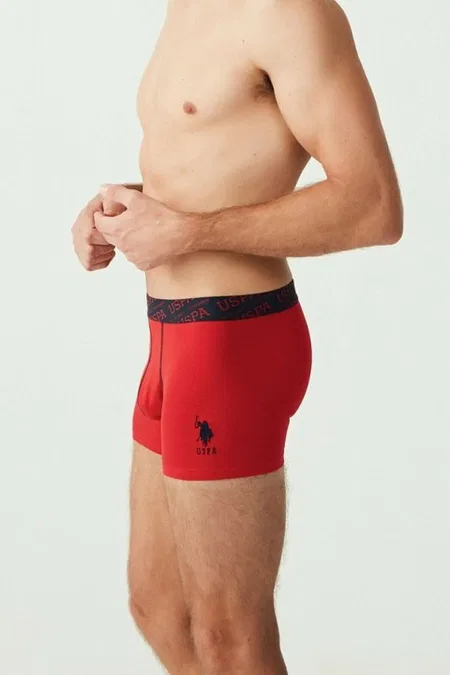 Bel Lastiği Baskılı Biye Detaylı Boxer U.S. Polo Assn. 80336 - Görsel