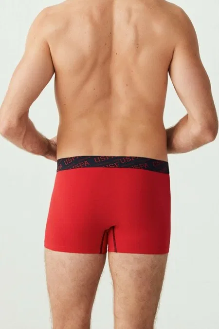 Bel Lastiği Baskılı Biye Detaylı Boxer U.S. Polo Assn. 80336 - Görsel