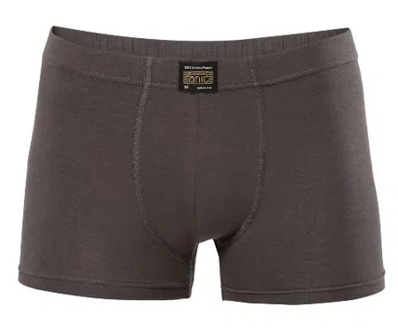 Pamuklu Esnek Bel Boxer Anıt 1271 - Gri