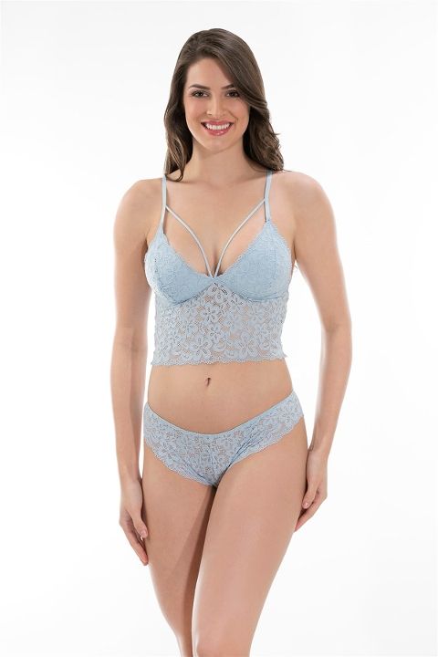 NBB Dantelli Bralet Sütyen Takım NBB 4712 - Görsel 3
