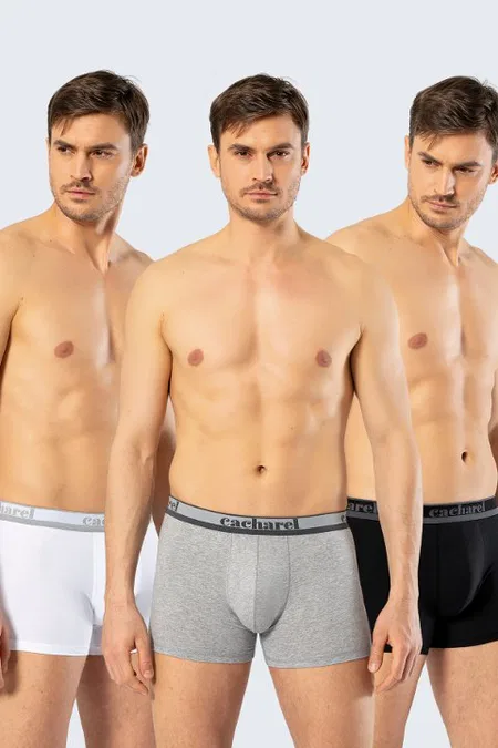 Esnek Bel Lastiği Modal Pamuk Boxer Cacharel 1337 - Görsel
