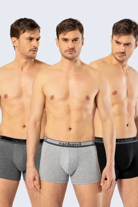 Pamuk Modal Karışımlı 3'lü Boxer Cacharel 1337 - Görsel
