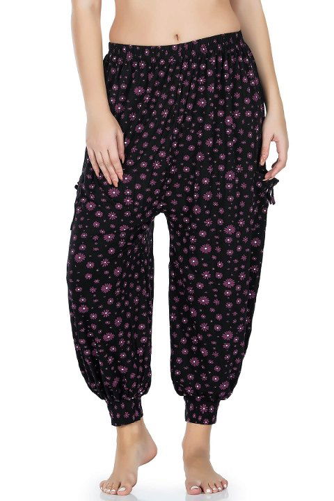 Desenli Nefes Alan Manşetli Şalvar Derya Kurşun 03