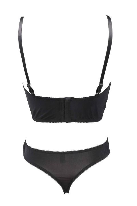 NBB Dantel Detaylı Desteksiz Bralet Sütyen Takımı NBB 4744 - Görsel 2