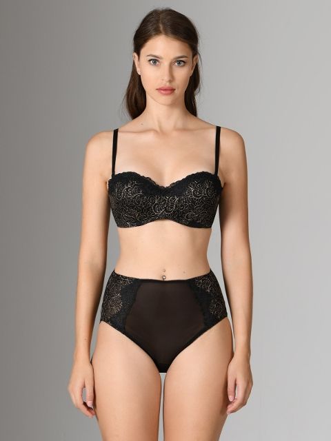 NBB Dantel Detaylı Desteksiz Sütyen Takımı NBB 4685