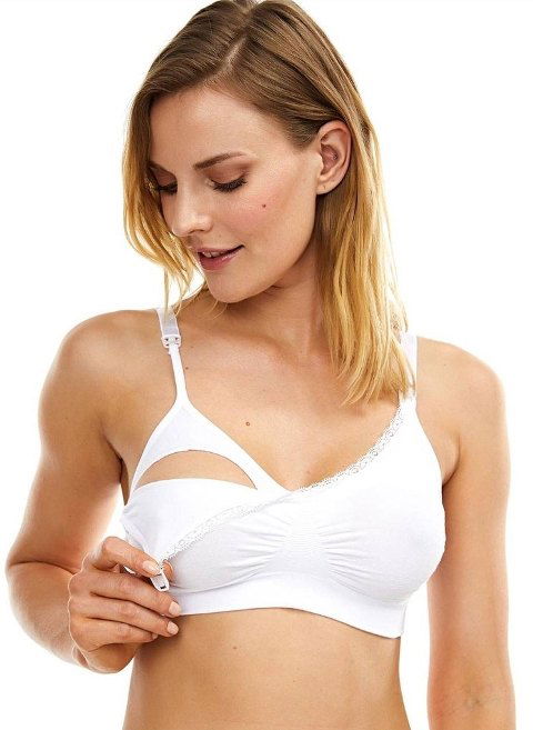 Dikişsiz Pamuklu Astar Emzirme Sütyeni Form Angel 7002