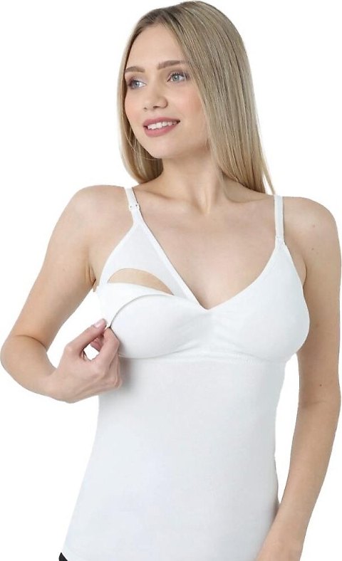 Dikişsiz Çift Katmanlı Emzirme Sütyeni Form Angel 7003