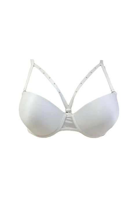 Dikiş Detaylı Destekli Sütyen Moonlight 107 - Ekru