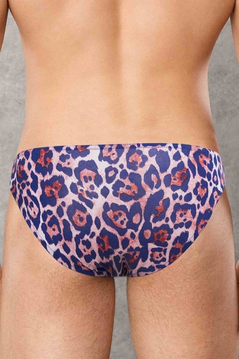 Leopink Desenli Modal Pamuklu Erkek Slip Külot Doreanse 1266 - Leopink