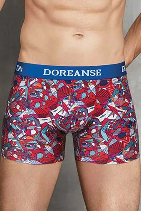 Modal Pamuklu Normal Paça Boxer Doreanse 1703 - Punk Kafa