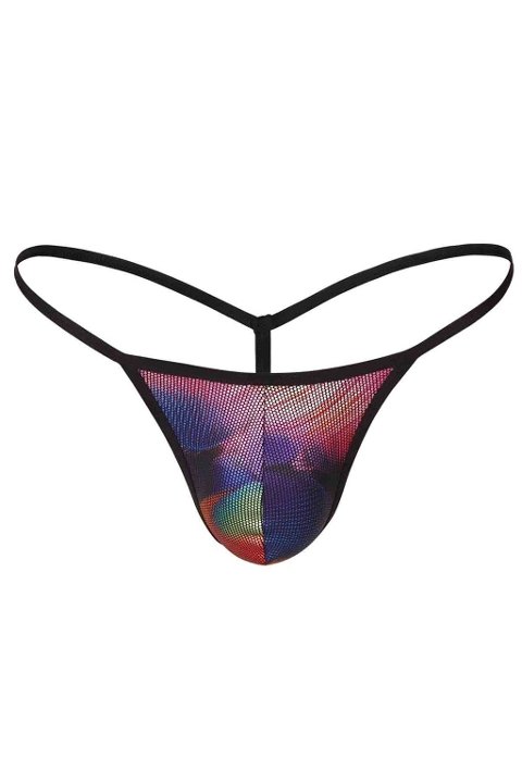 Polyamid Elastan Çok Renkli Parlak Tanga String Doreanse 1300 - Phonix