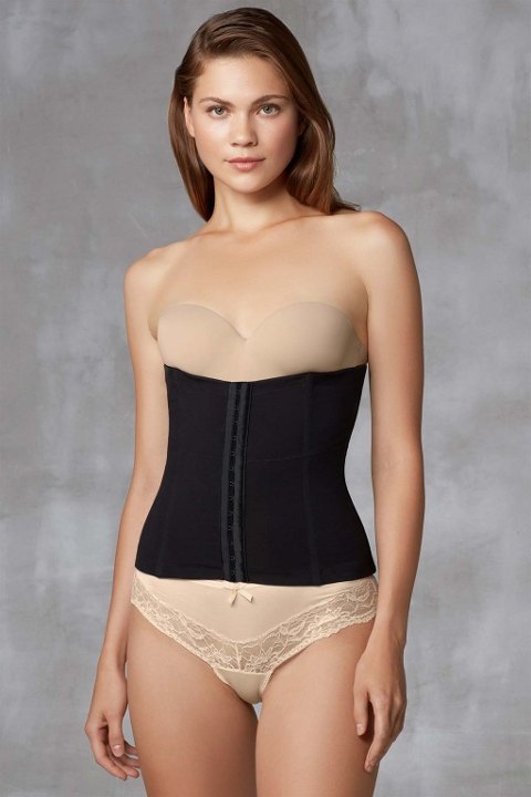Pamuklu Yüksek Bel Korse Doreanse 5940 - Siyah