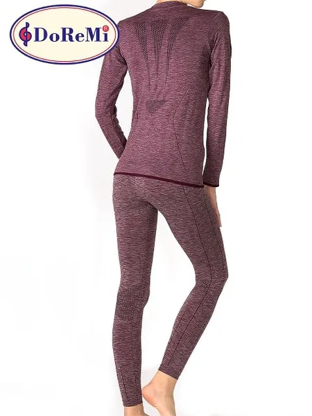 DoReMi Bayan Termal Sport & Home Wear - Bordo