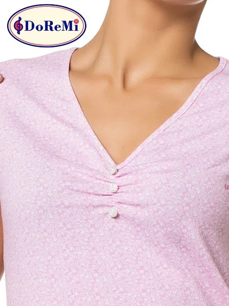 DoReMi Gillyflower Gecelik - Pembe