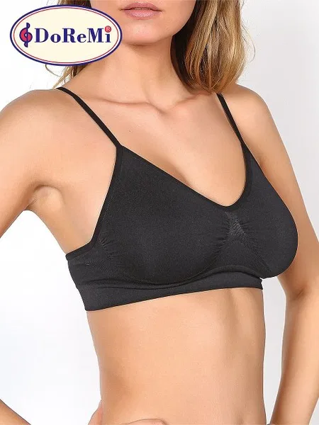 DoReMi Seamless Büstiyer - Siyah
